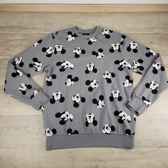 mickey mouse printed sweatshirts